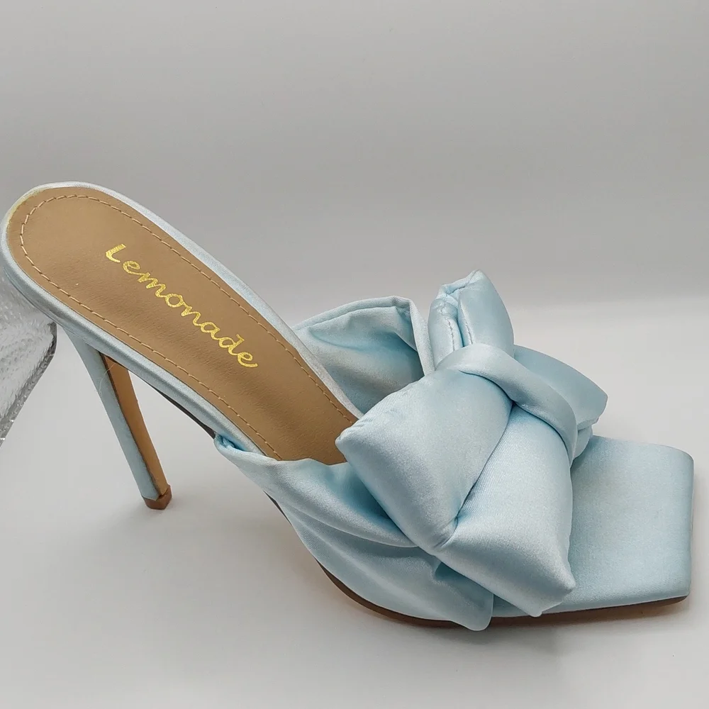 Lemonade brand satin sandles - Picture 2 of 5